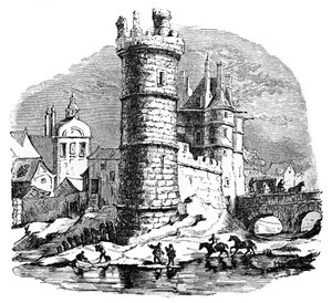 Tour de Nesle, Paris, XVIIe siècle, 1870