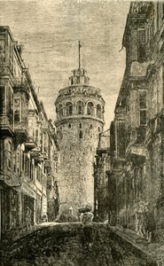 Tour de Galata, Constantinople, 1890 - Unbekannt