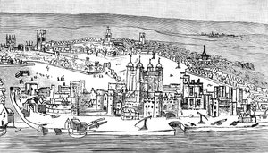 Tour de Londres, vers 1543, 1893