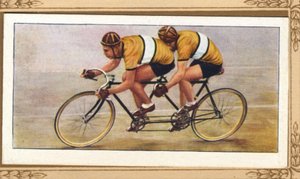 Position tandem sur piste, 1939