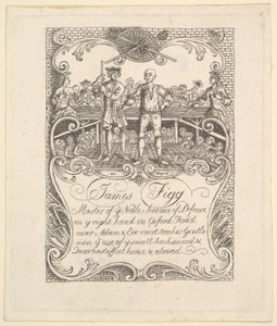 Carte de visite pour James Figg - Unbekannt