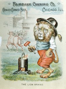 Carte de visite pour la Fairbank Canning Company, Chicago, Illinois, c. 1890 - Unbekannt