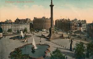 Trafalgar Square, Londres, vers 1900 - Unbekannt
