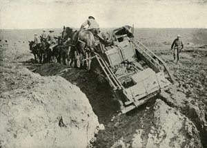 Difficultés de transport au front, 1919 - Unbekannt