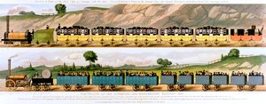 Voyage sur le chemin de fer Liverpool et Manchester, 1831 - Unbekannt