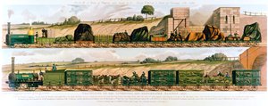 Voyage sur le chemin de fer de Liverpool et Manchester, 1831 - Unbekannt