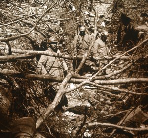 Tranchées devant le Fort Souville, nord de la France, vers 1914-1918 - Unbekannt