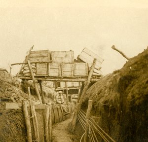 Tranchées près de Les Éparges, nord de la France, c1914-c1918 - Unbekannt