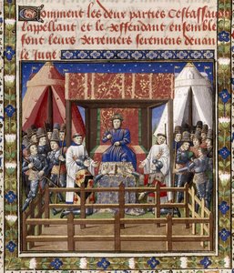 Jugement par combat, 15e siècle - Unbekannt
