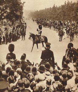 La parade Trooping the Colour, 1937 - Unbekannt
