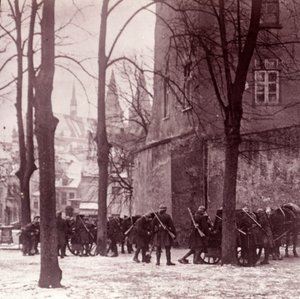 Troupes, Aix-la-Chapelle, Allemagne, vers 1914-1918 - Unbekannt