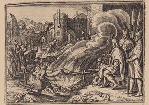 Le tsar Ivan le Terrible torture ses rivaux en Livonie, 17e siècle - Unbekannt
