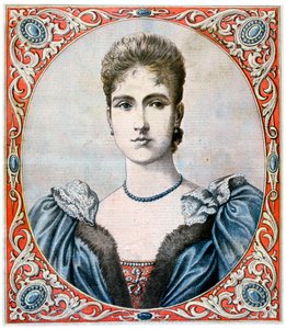 Tsarine Alexandra, impératrice consort de Russie, 1894 - Unbekannt