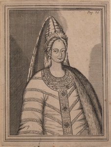Tsarine Irina Godunova 1557-1603, épouse du tsar Fédor Ier de Russie - Unbekannt