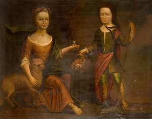 Deux enfants de la famille Holte, 1800 - Unbekannt