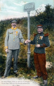 Deux frères à la frontière franco-allemande, 20e siècle - Unbekannt