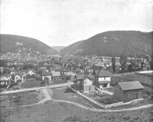 Tyrone, Pennsylvanie, USA, vers 1900