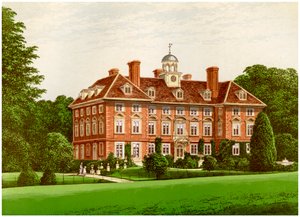 Tyttenhanger Park, Hertfordshire, maison de la Comtesse de Caledon, vers 1880 - Unbekannt