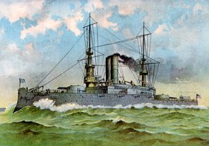 USS Alabama, cuirassé américain, 1898 - Unbekannt