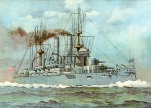 USS Kearsarge, cuirassé américain, 1898