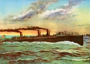 USS Porter, torpilleur américain, 1898 - Unbekannt