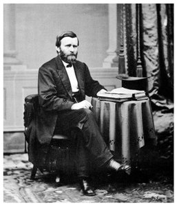 Ulysses S. Grant, 18e président des États-Unis, vers 1869