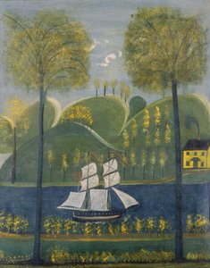 Sous pleine voile, deuxième quart du 19ème siècle - Unbekannt