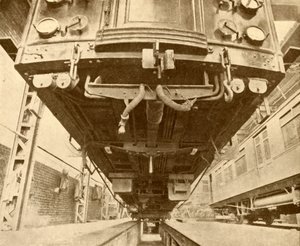 Sous le métro : sous une voiture électrique du District Railway, 1930 - Unbekannt