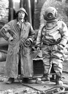 Royaume-Uni : Le plongeur qui a redémarré la pompe à eau au fond de la mine de Newbury. Coleford