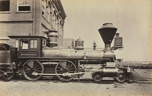 Sans titre, locomotive du Pennsylvania Railroad, c. 1868 - Unbekannt