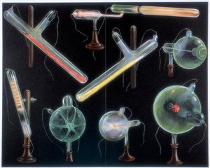 Diverses substances fluorescentes dans des tubes à vide de différentes formes, 1903 - Unbekannt