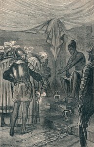 Vasco de Gama rend visite au roi - Unbekannt