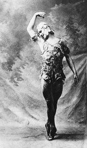 Vaslav Nijinsky, danseur de ballet russe, dans Le Spectre de la Rose, Paris, 1911, 1930 - Unbekannt