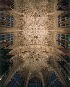 Voûte de la chapelle Henri VII, Abbaye de Westminster, Londres - Unbekannt