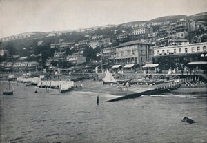 Ventnor - Panorama depuis la mer, 1895 - Unbekannt