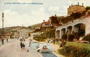 Ventnor, I.O.W - Étang des enfants, 1919 - Unbekannt