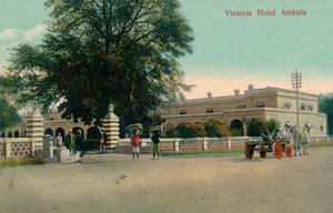 Hôtel Victoria Ambala, vers 1900 - Unbekannt