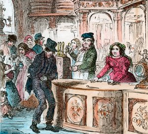 Maison de gin victorienne, fin du 19e ou début du 20e siècle - Unbekannt