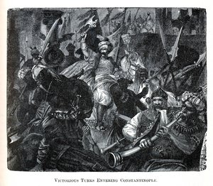 Les Turcs victorieux entrant à Constantinople, 1882 - Unbekannt