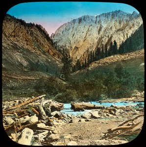 Vue entre Sonamarg et Baltal, Cachemire, Inde, fin du 19e ou début du 20e siècle - Unbekannt