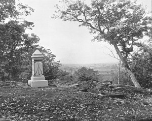 Vue de Culps Hill, Gettysburg, Pennsylvanie, États-Unis, vers 1900 - Unbekannt