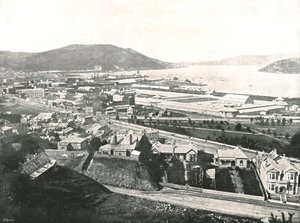 Vue de Maitland Street, Dunedin, Nouvelle-Zélande, 1895 - Unbekannt