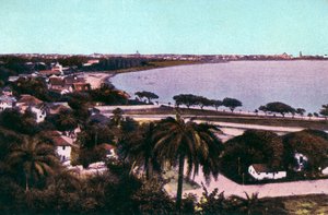 Vue de Malabar Hill, Bombay, Inde, début du 20e siècle - Unbekannt