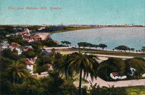 Vue de Malabar Hill, Bombay, vers 1920 - Unbekannt