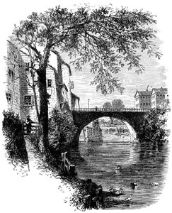 Vue à Hartford, Connecticut, XVIIe siècle