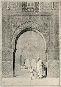 Vue dans la salle des Deux Sœurs