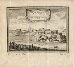 Vue de Berezov, vers 1750