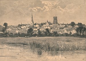 Vue de Dorchester, 19ème siècle - Unbekannt