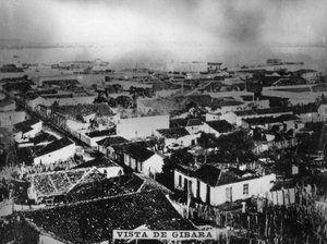 Vue de Gibara, 1898