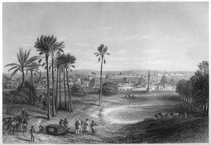 Vue de Madras, Inde